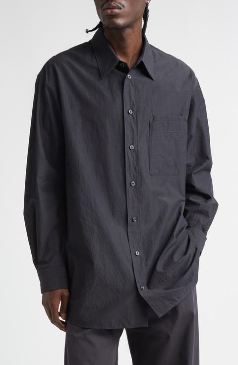 Double Pocket Button-Up Shirt