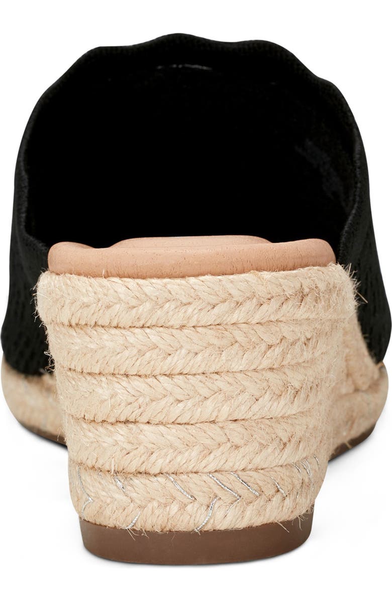 Easy Spirit Shanice Wedge Espadrille Slide Sandal - Wide Width Available, Alternate, color,