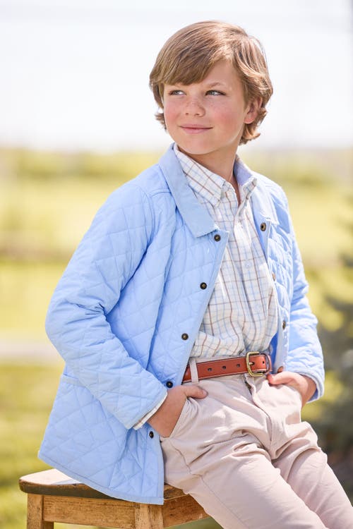 Little English Kids' Button Down Shirt In White