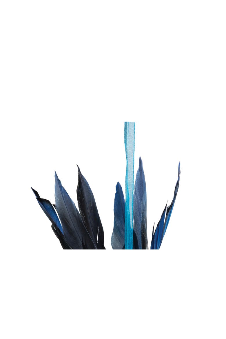 Blue Hummingbird Christmas Ornament, Alternate, color, Blue
