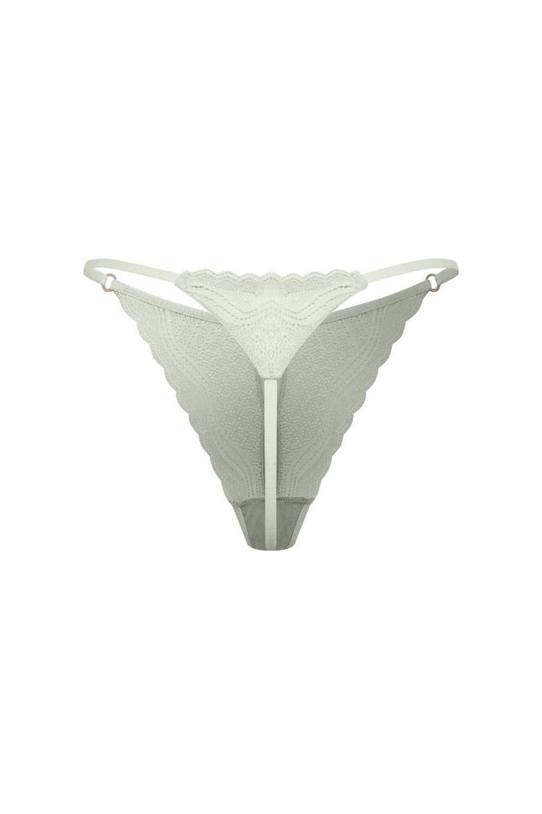Neima Lace Low-cut Thong, Alternate, color, Mint