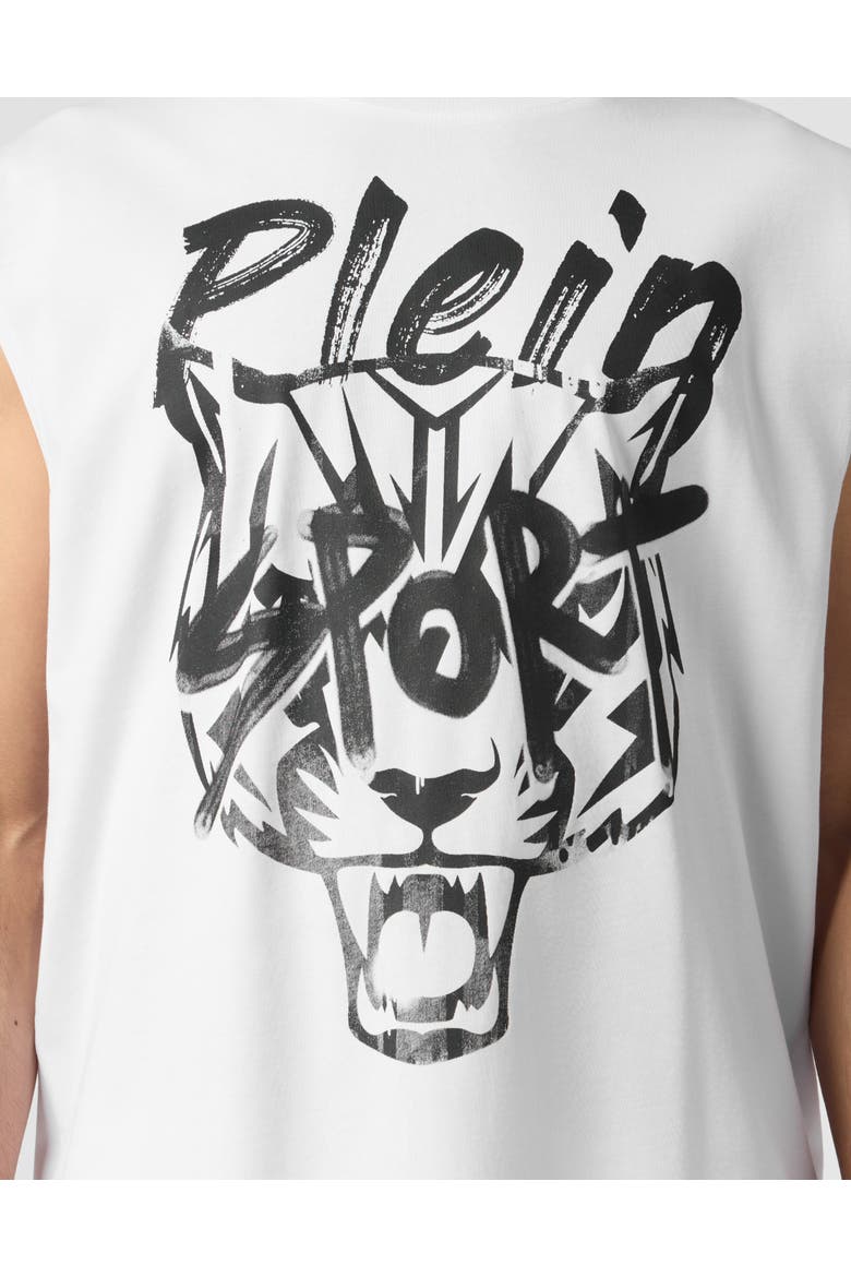 Tanktop Plein Sport Men, Alternate, color, white