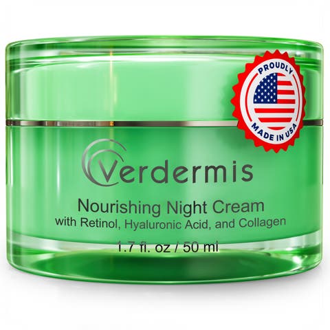 Nourishing Night Cream with Retinol, Hyaluronic Acid, and Collagen