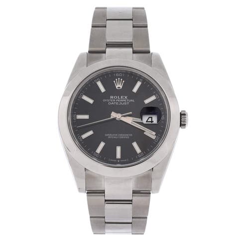 Oyster Perpetual Datejust Automatic Watch Stainless Steel 41