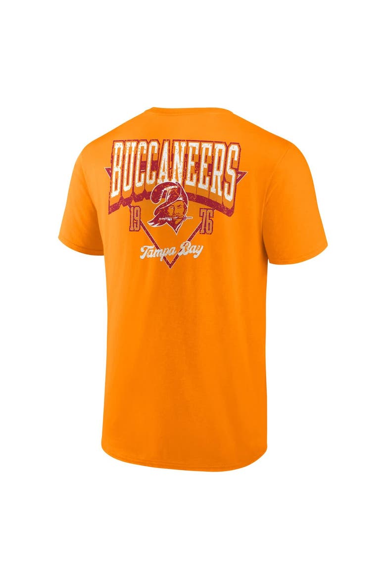 Men's Fanatics Orange Tampa Bay Buccaneers Big & Tall Throwback Logo T-Shirt, Alternate, color, Orange