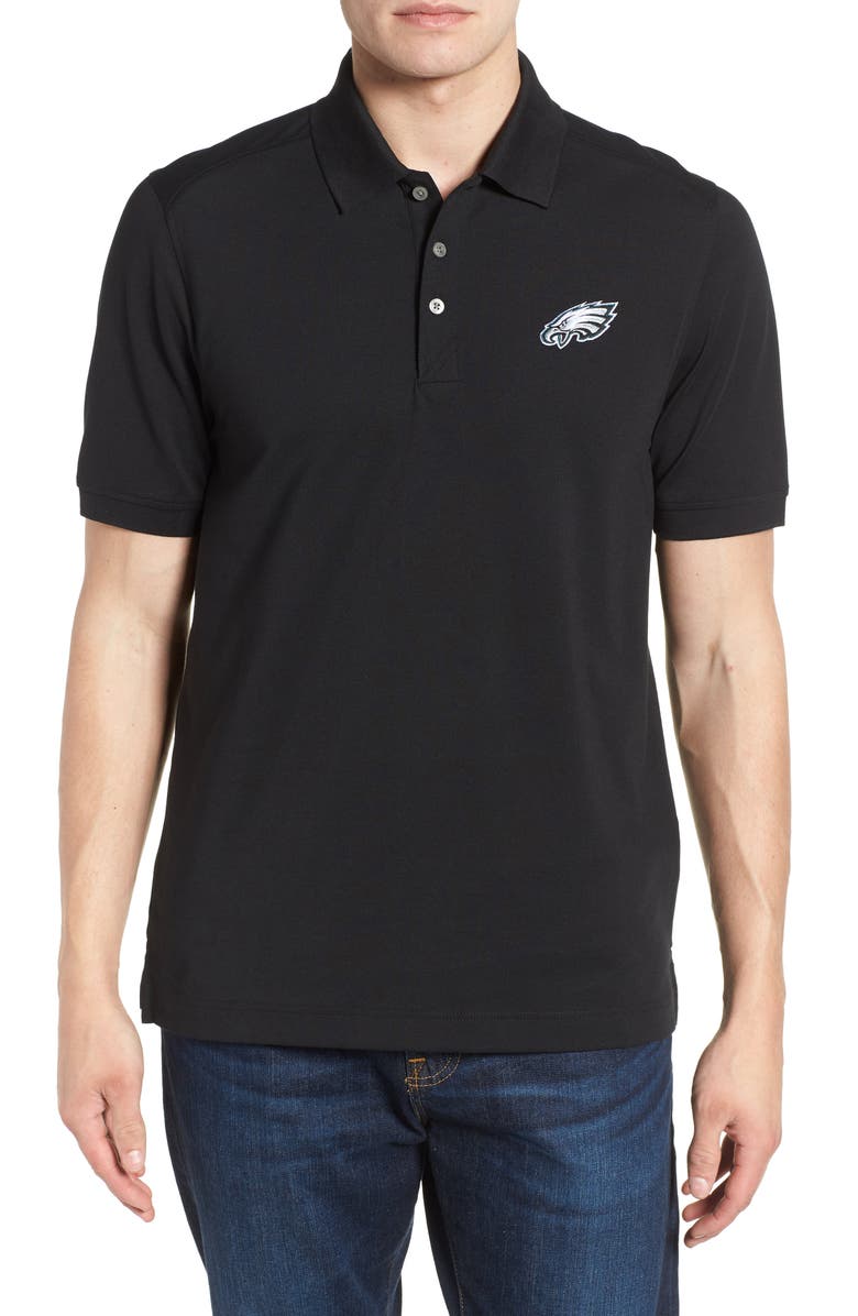 Cutter & Buck Philadelphia Eagles - Advantage Regular Fit DryTec Polo, Main, color, 