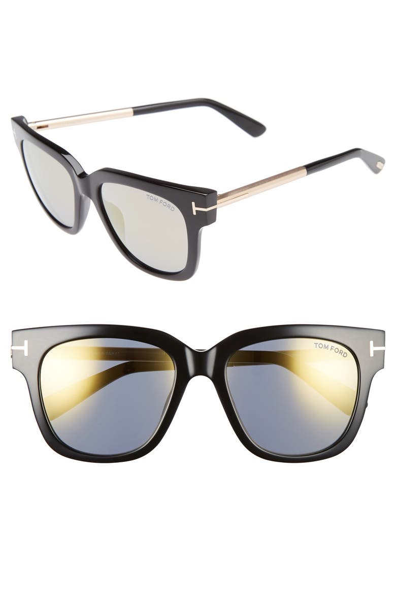 TOM FORD Tracy 53mm Retro Sunglasses, Main, color,