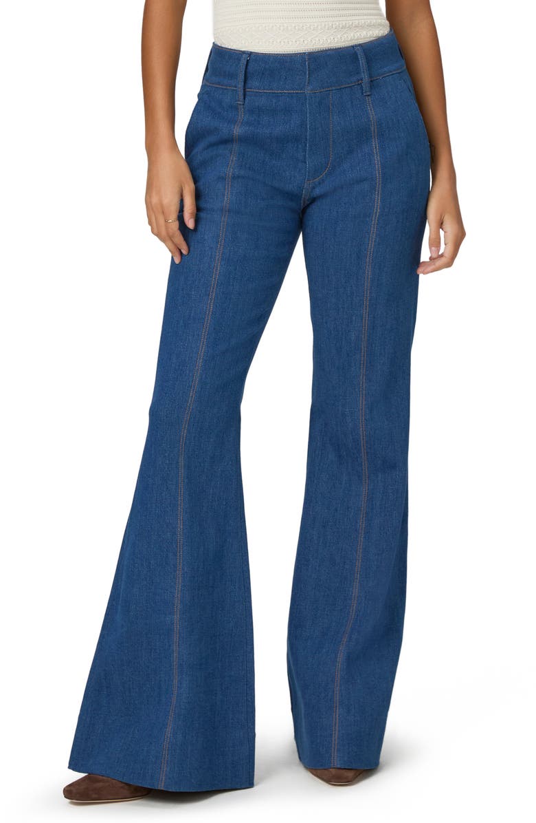 PAIGE Marlow Seamed Flare Trouser Jeans, Main, color, 