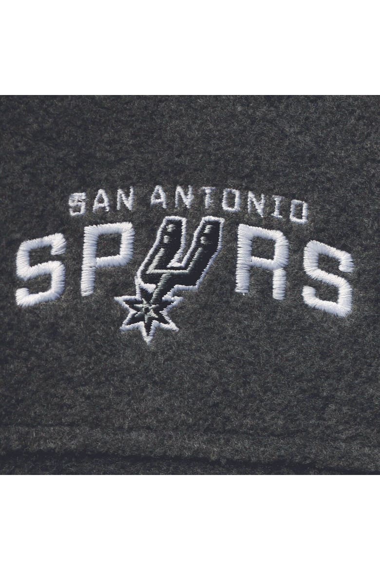 Men's Columbia San Antonio Spurs Heathered Charcoal Flanker Full-Zip Jacket, Alternate, color, Heather Charcoal
