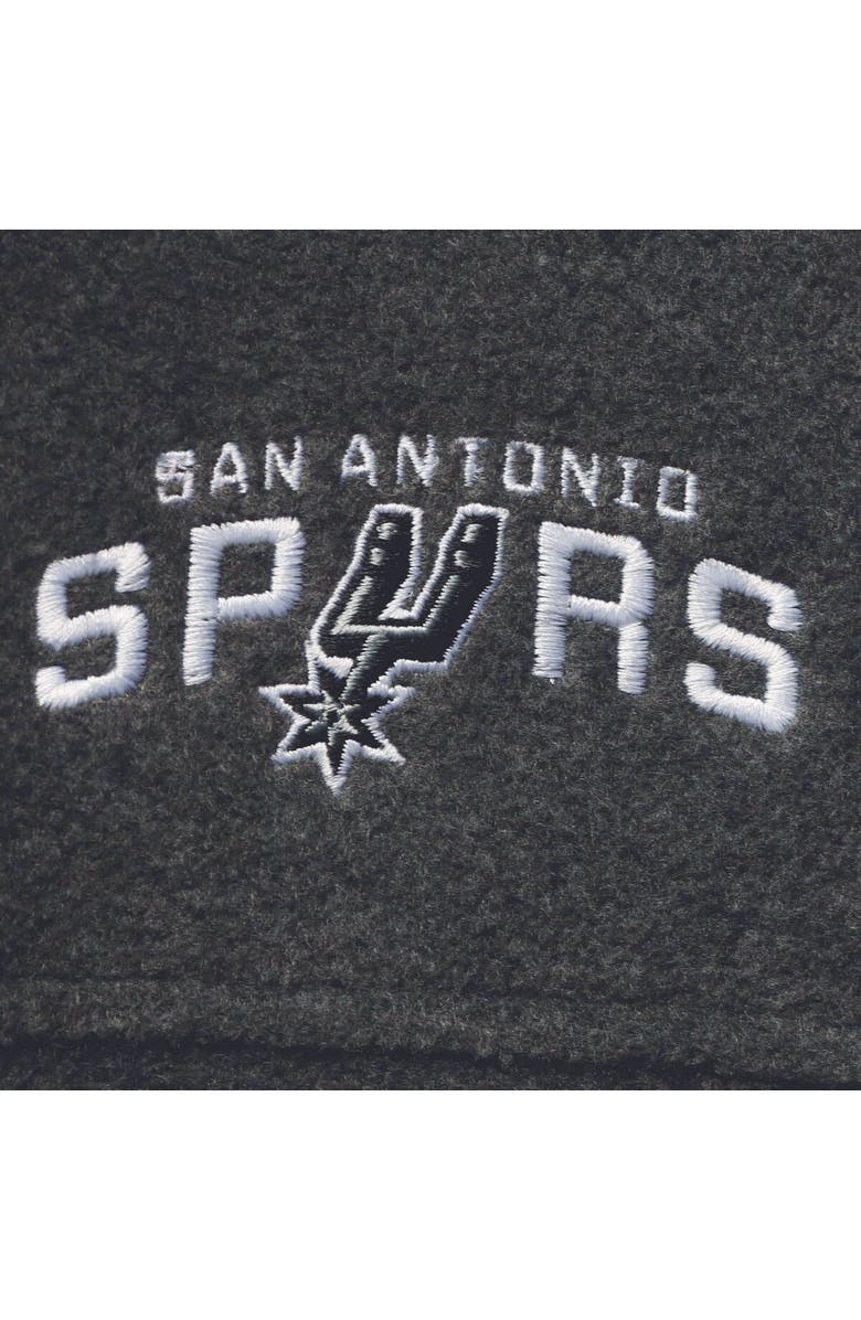 Columbia Men's Columbia San Antonio Spurs Heathered Charcoal Flanker Full-Zip Jacket, Alternate, color, Heather Charcoal