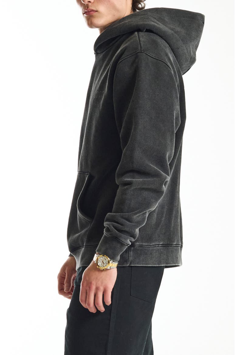 The Essentials Graphic Hoodie, Alternate, color, VINTAGE BLACK