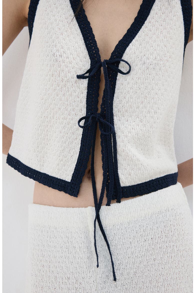 Nati Sleeveless Knit Top, Alternate, color, LIGHT BEIGE