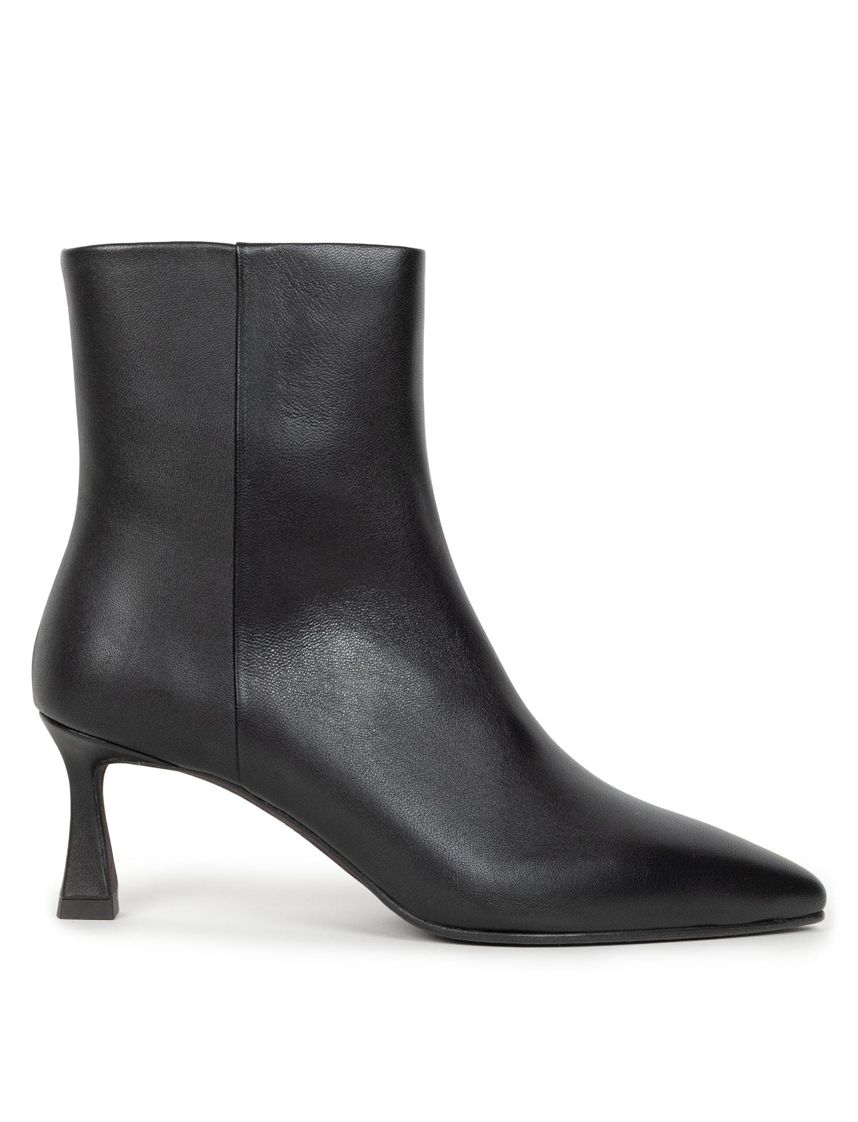 Audrey Flat Ankle Boots, Alternate, color, Passion Black
