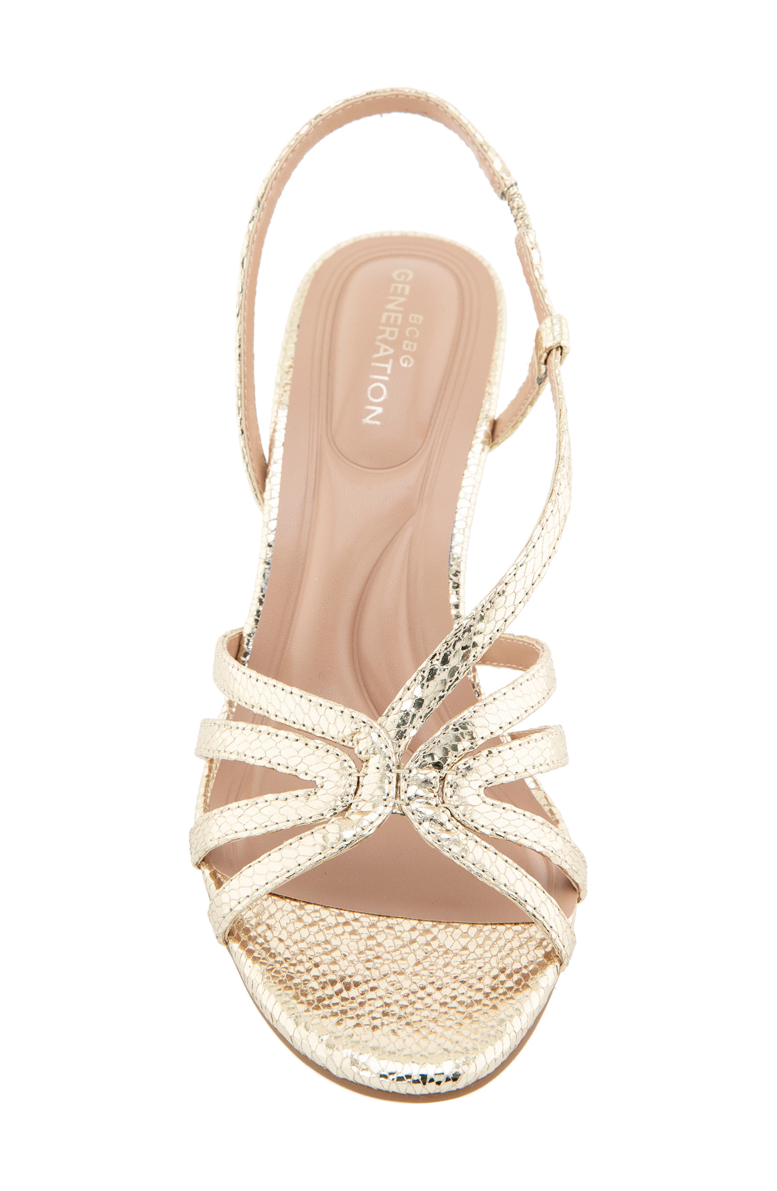 Jewlee Slingback Sandal, Alternate, color, PLATINO