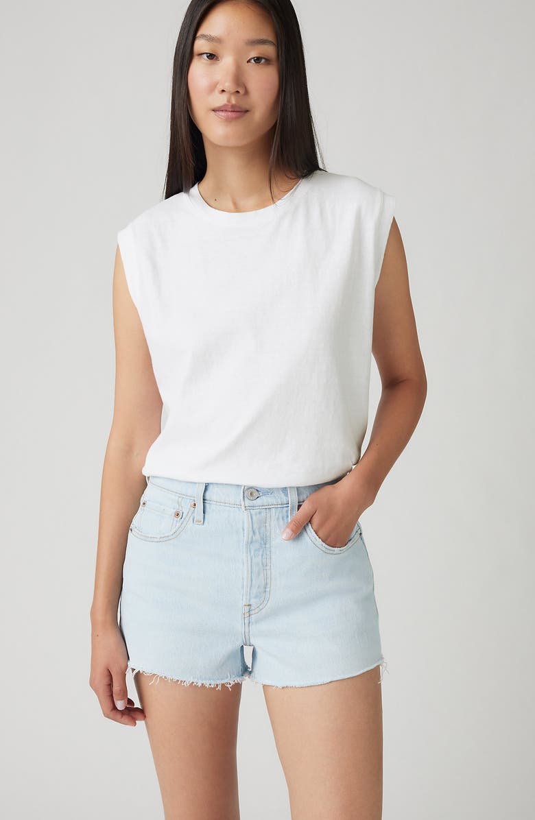 Levi's 501<sup>®</sup> Original Denim Cutoff Shorts, Alternate, color, 