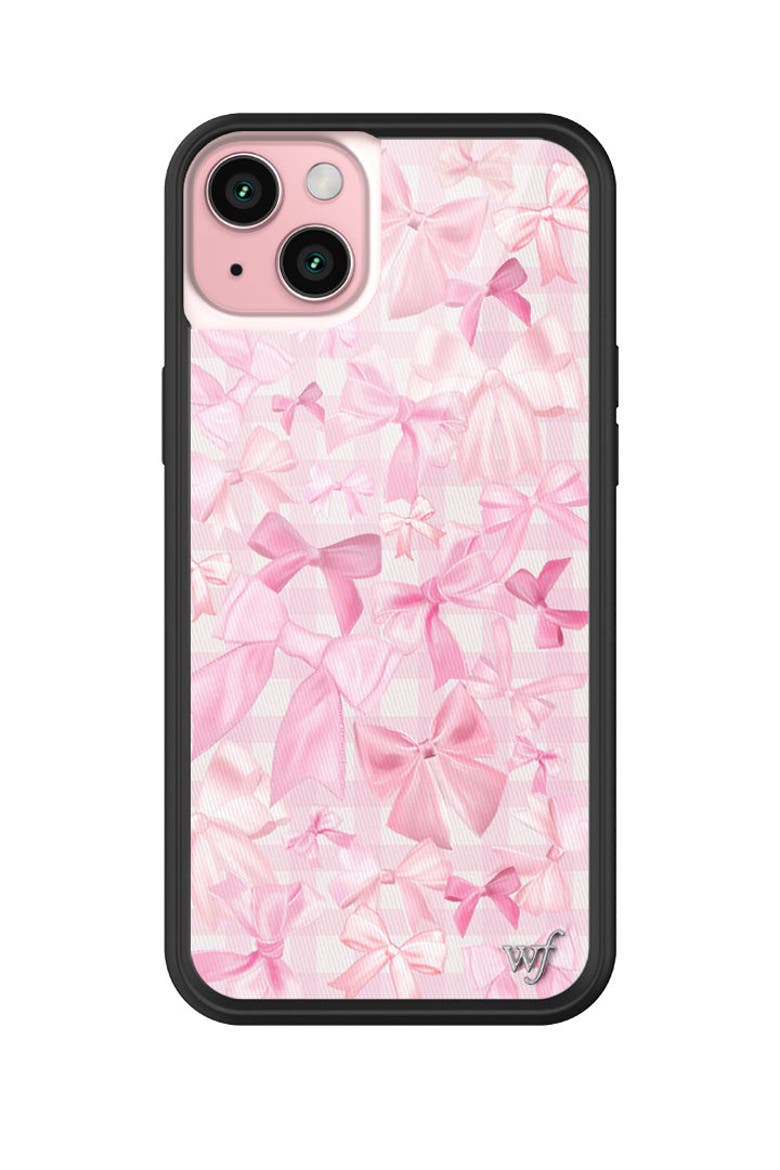 Bow Beau iPhone Case, Alternate, color, Pink