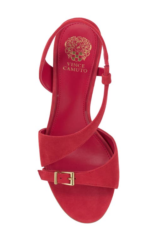 Vince Camuto Adesie Slingback Sandal In Glamour Red