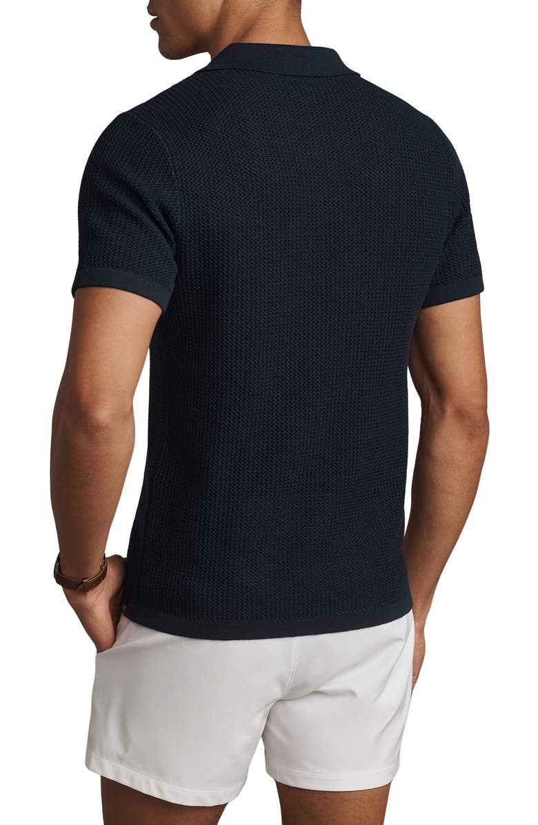 Rhone Coastal Johnny Collar Polo, Alternate, color, True Navy