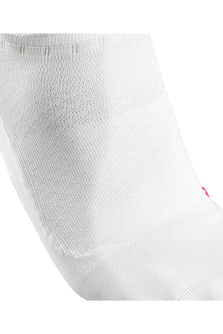 RU5 Race Invisible Running Socks, Alternate, color, White-Mix