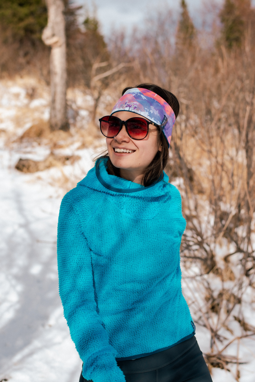 Alpine Fit Trailhead Cozy Fleece Headband In Multi