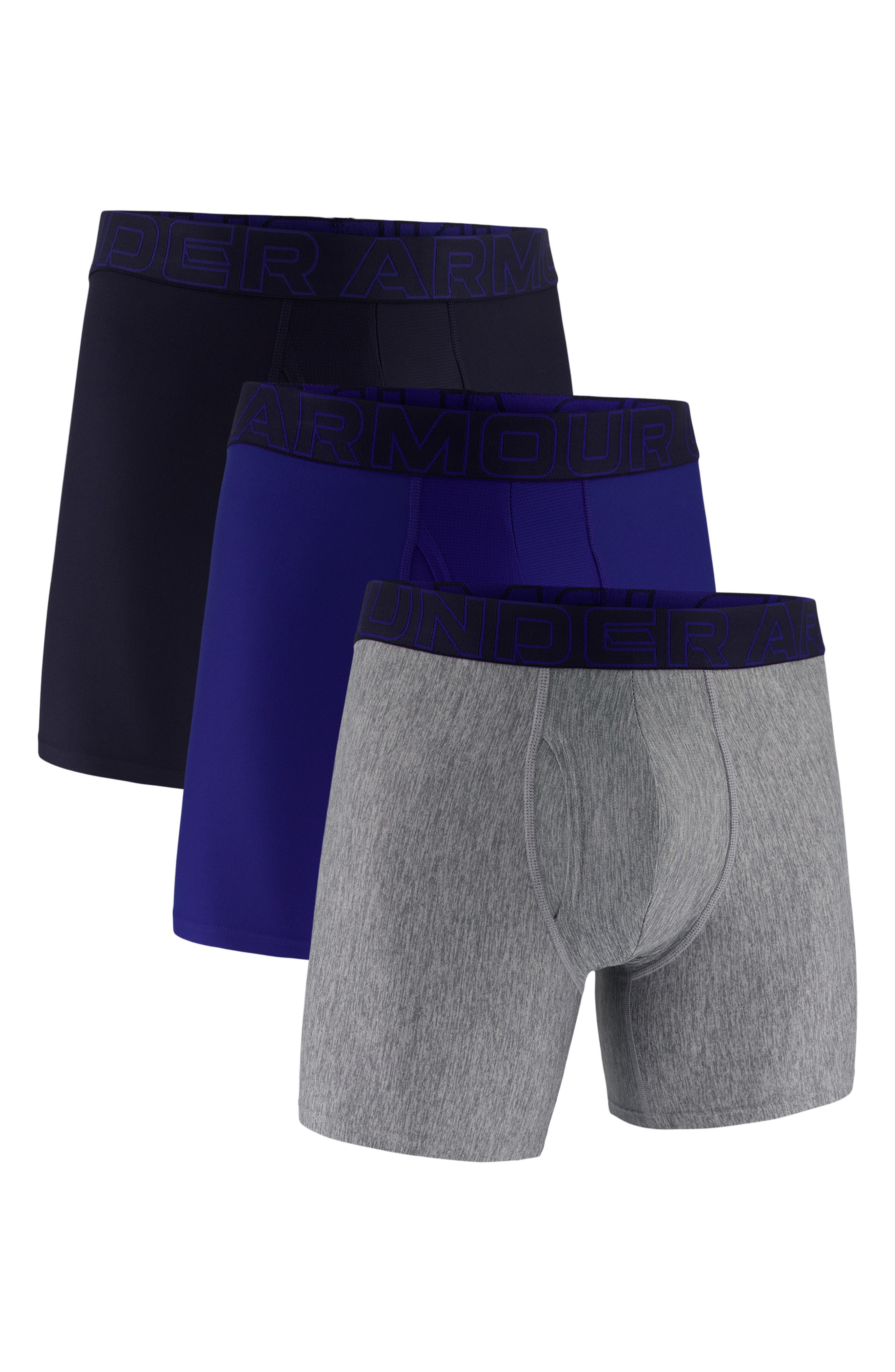 Under Armour Performance Tech 3-Pack Boxer Briefs