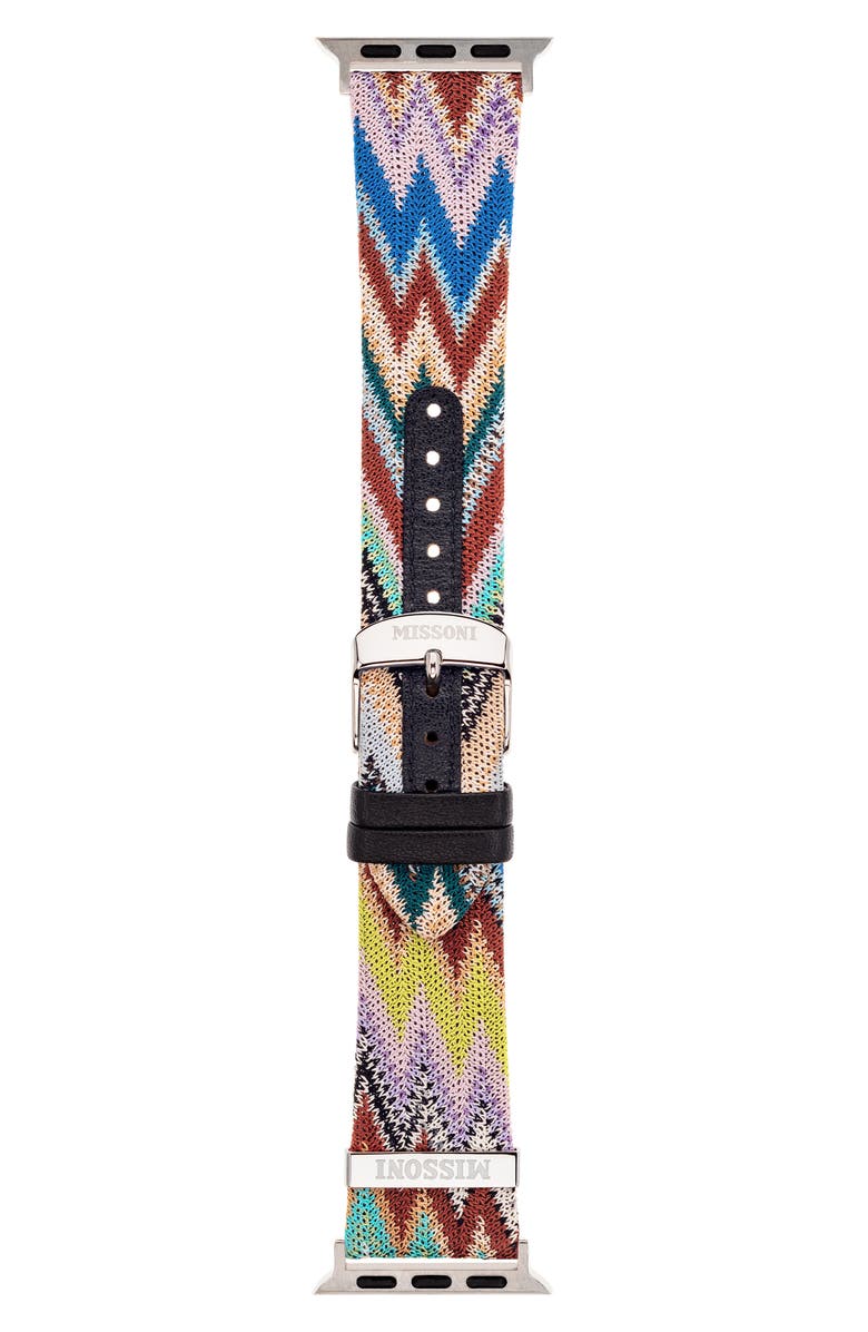 Missoni Zigzag 22mm Textile Apple Watch<sup>®</sup> Watchband, Alternate, color, 