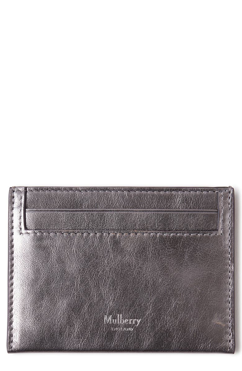 Mulberry Leather Continental Card Case, Main, color, 