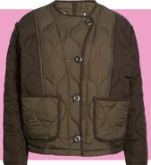 T Tahari Quilted Jacket