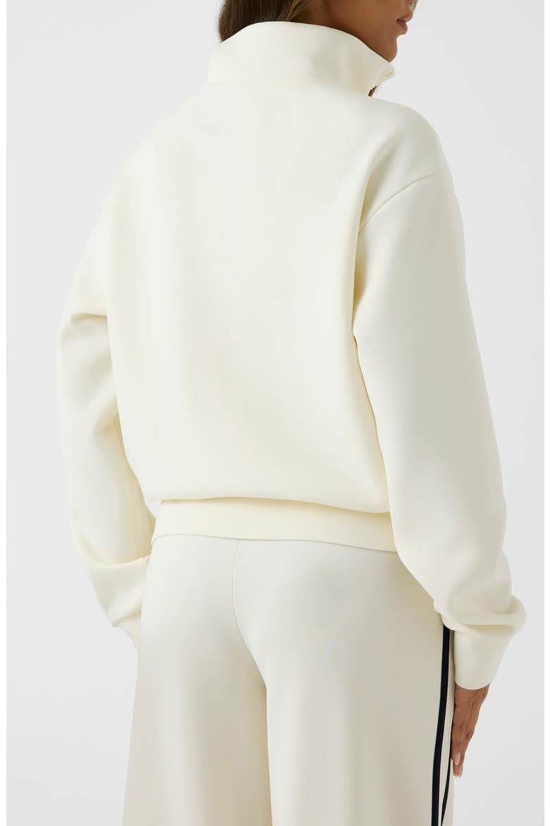 Olympe Front Zip Jacket, Alternate, color, LIGHT IVORY