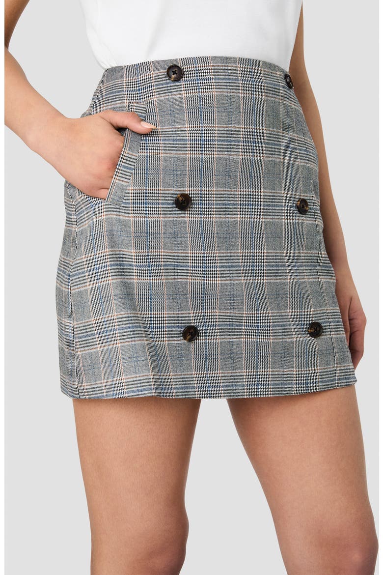 Matteo Plaid Miniskirt, Alternate, color, MATTEO PLAID SUITING