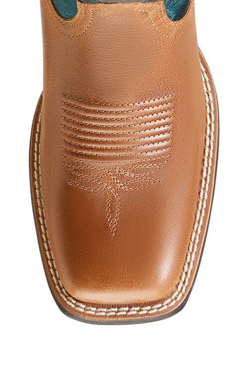 Ariat Longview Buttered Rum Western Boot In Brown