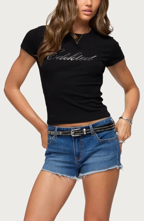 Icon Rhinestone Tee