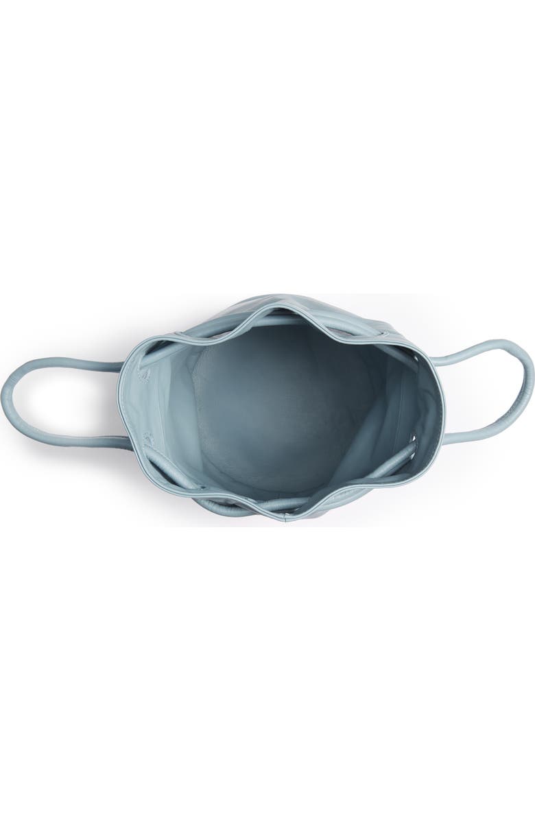 Mansur Gavriel Lambskin Leather Drawstring Pouch, Alternate, color,