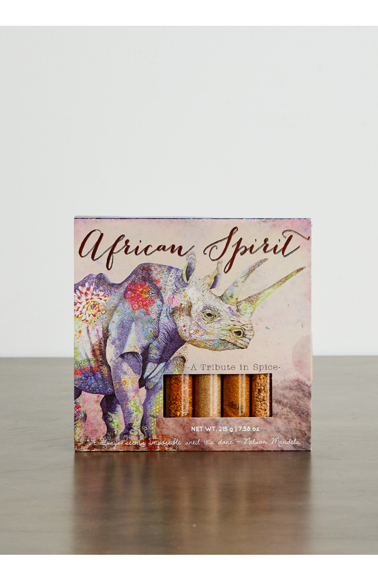kanju Interiors African Spirit Spice Gift Box Set, Main, color, Natural