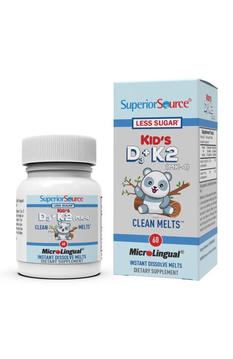 Kids D3 K2 Instant Dissolve Vitamin Tablets
