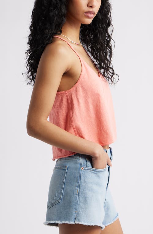 Bp. Racerback Crop Cotton Tank Top In Pink