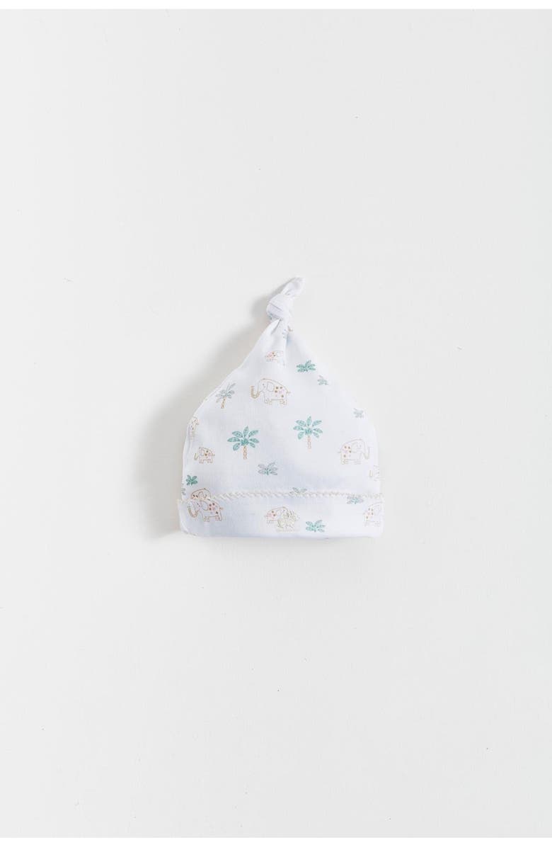 Babycottons Alfred Knot Beanie for Infant, Main, color, White