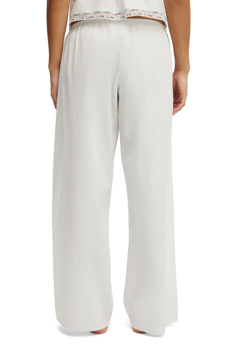 COTTON ON BODY Women's Cotton Soft Wide Leg Pant, Alternate, color, Cloud Blue