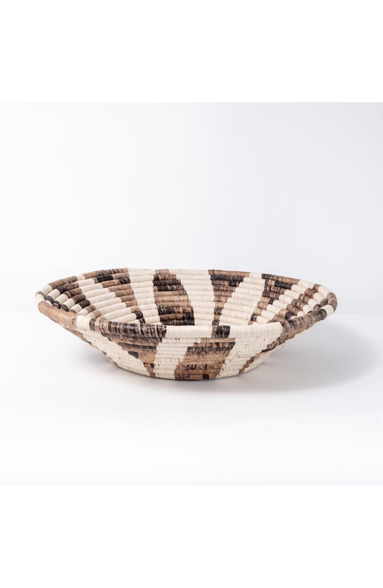 Maadili Collective Large Sunspot Basket ~ Banana Fiber, Alternate, color, Natural