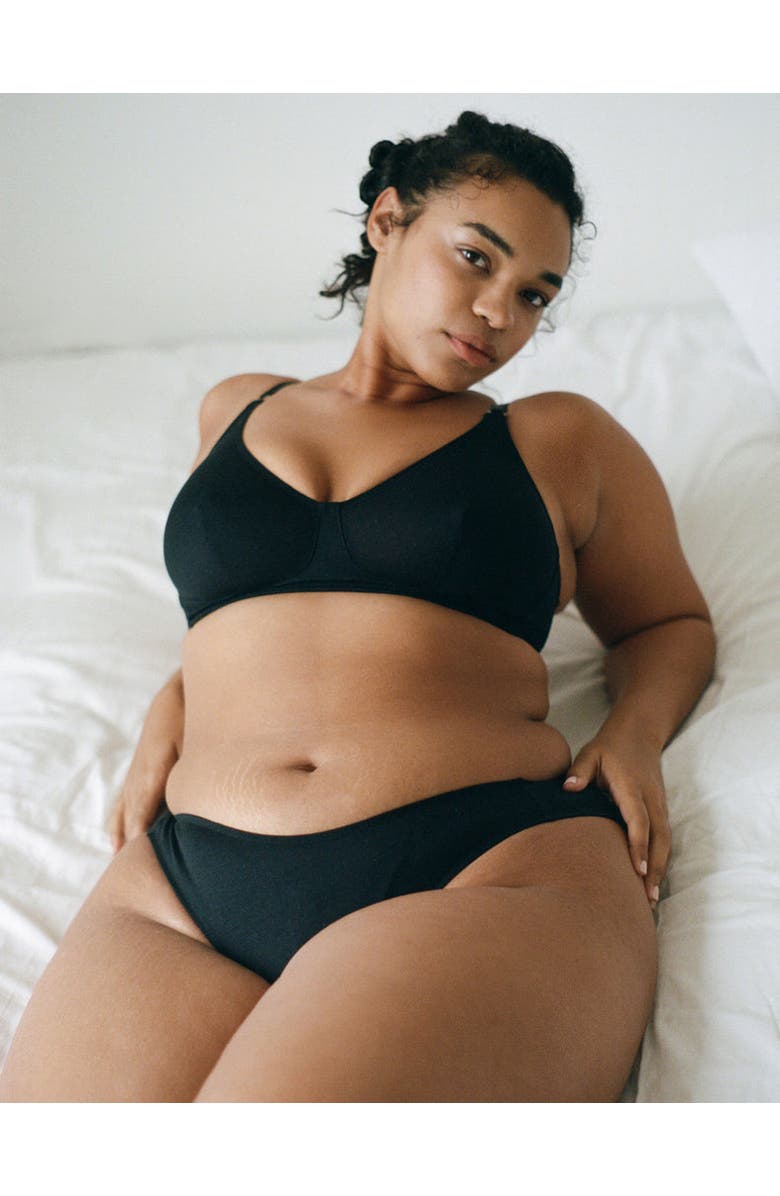 Araks Briar Bralette, Alternate, color, Black