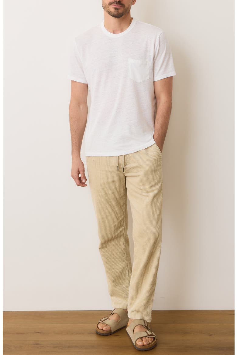 Relaxed Fit Hemp & Cotton T-Shirt, Alternate, color, WHITE