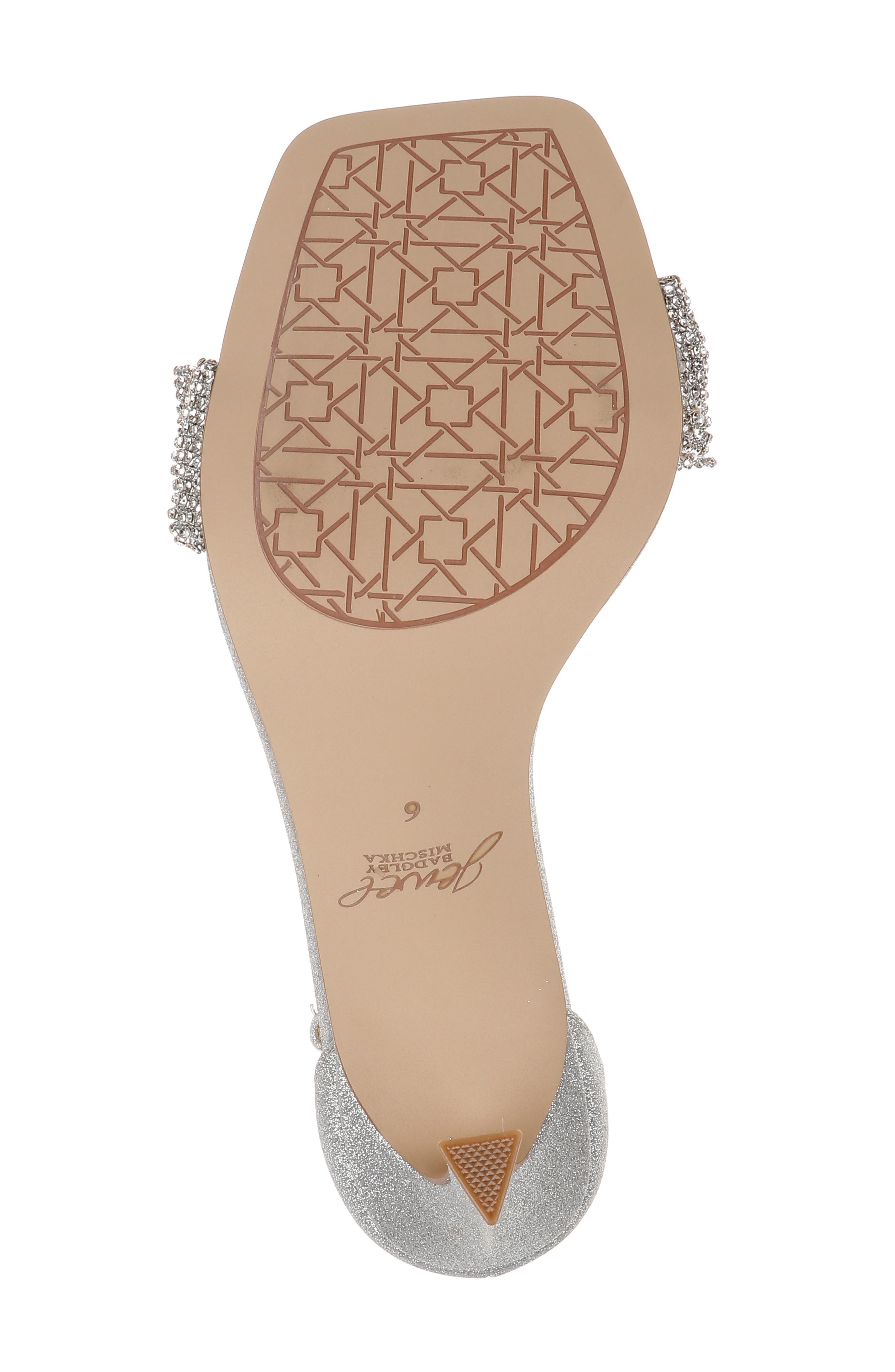 Jewel Badgley Mischka Ridley Ankle Strap Sandal, Alternate, color, 