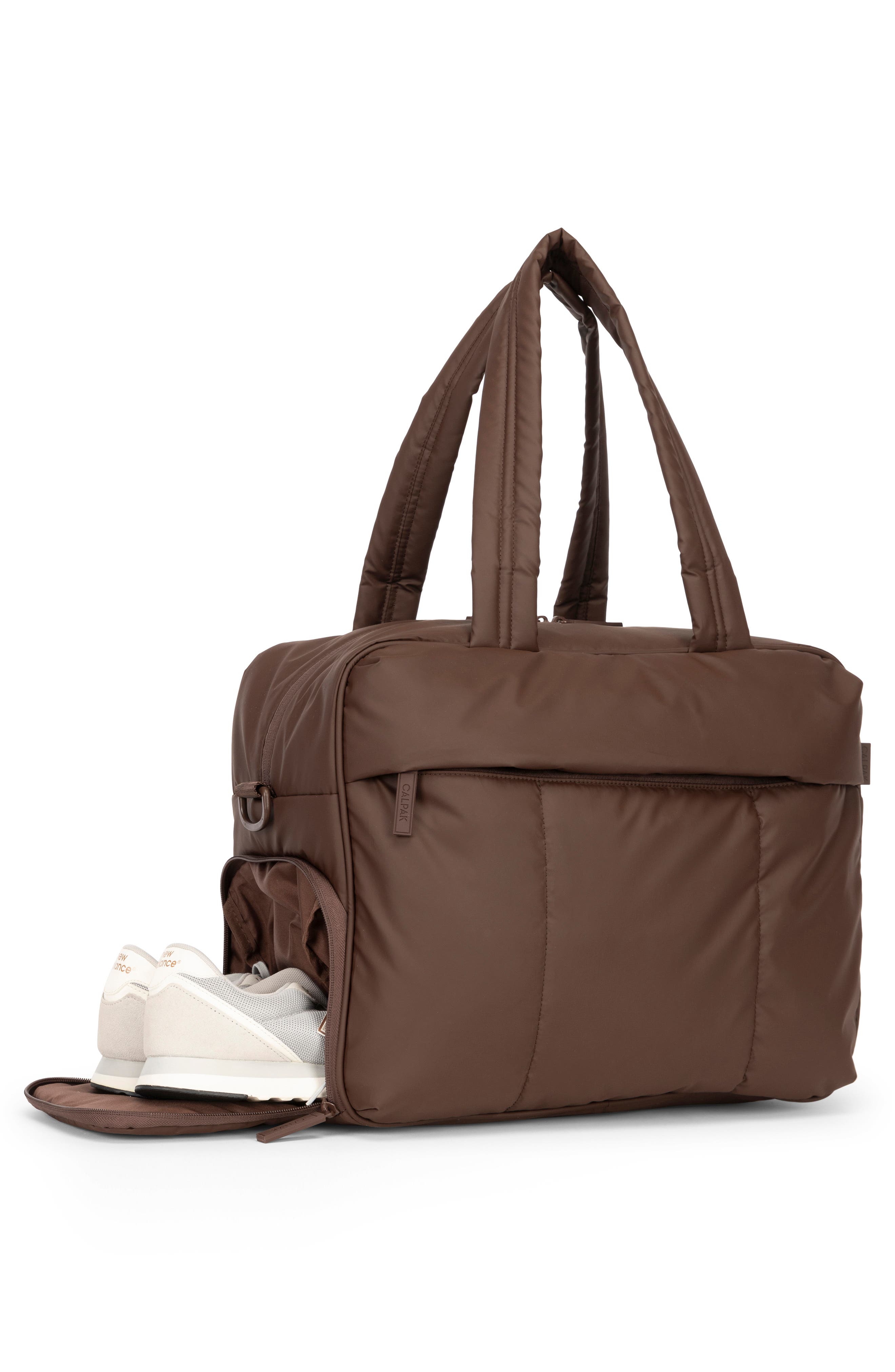 Luka Duffle Bag, Alternate, color, WALNUT