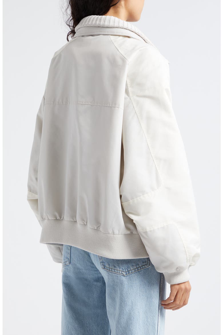 Dory Bomber Jacket with Bib Insert, Alternate, color, LUNAR ROCK
