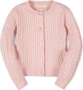 Hope & Henry Kids' Organic Classic Cable Cardigan Sweater