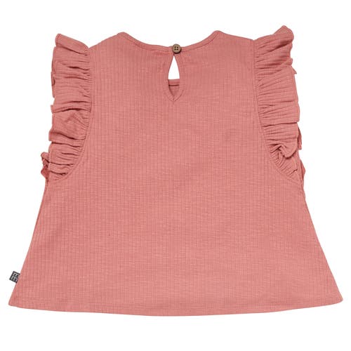 Modern Moments™ By Gerber Flutter Sleeve Top And Shorts Set In Dk Rose Cherries