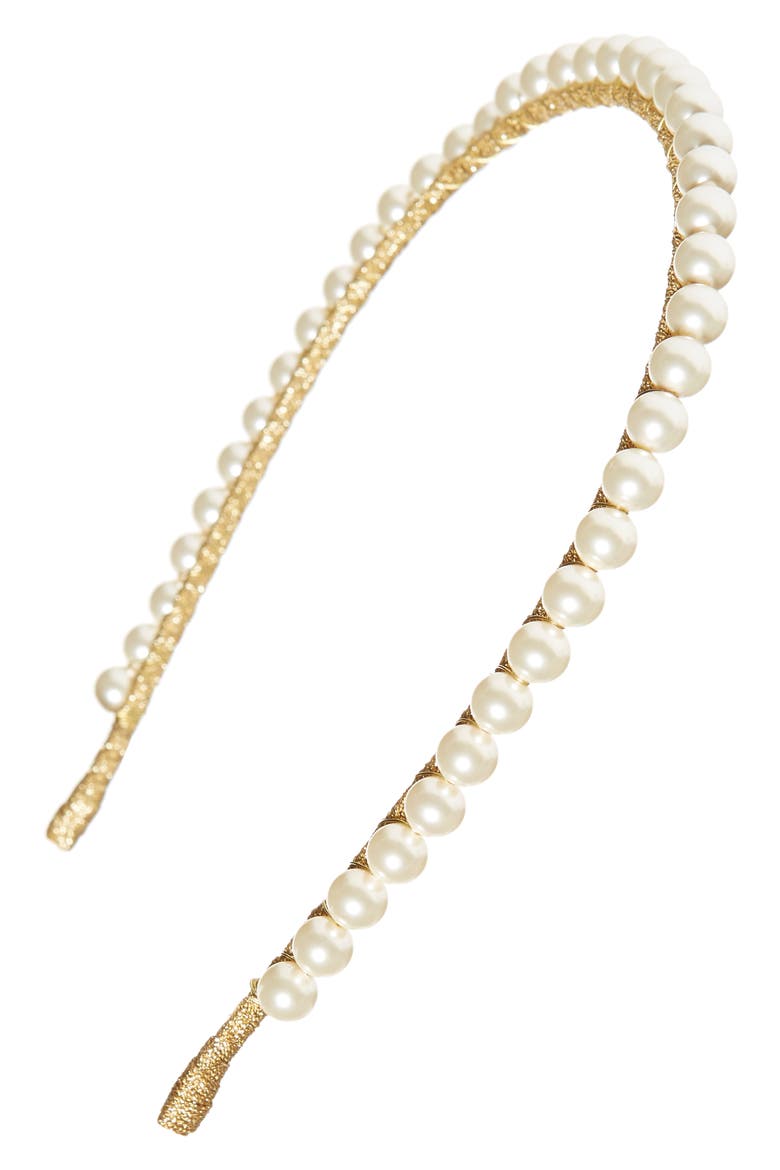 Brinn Headband, Main, color, PEARL