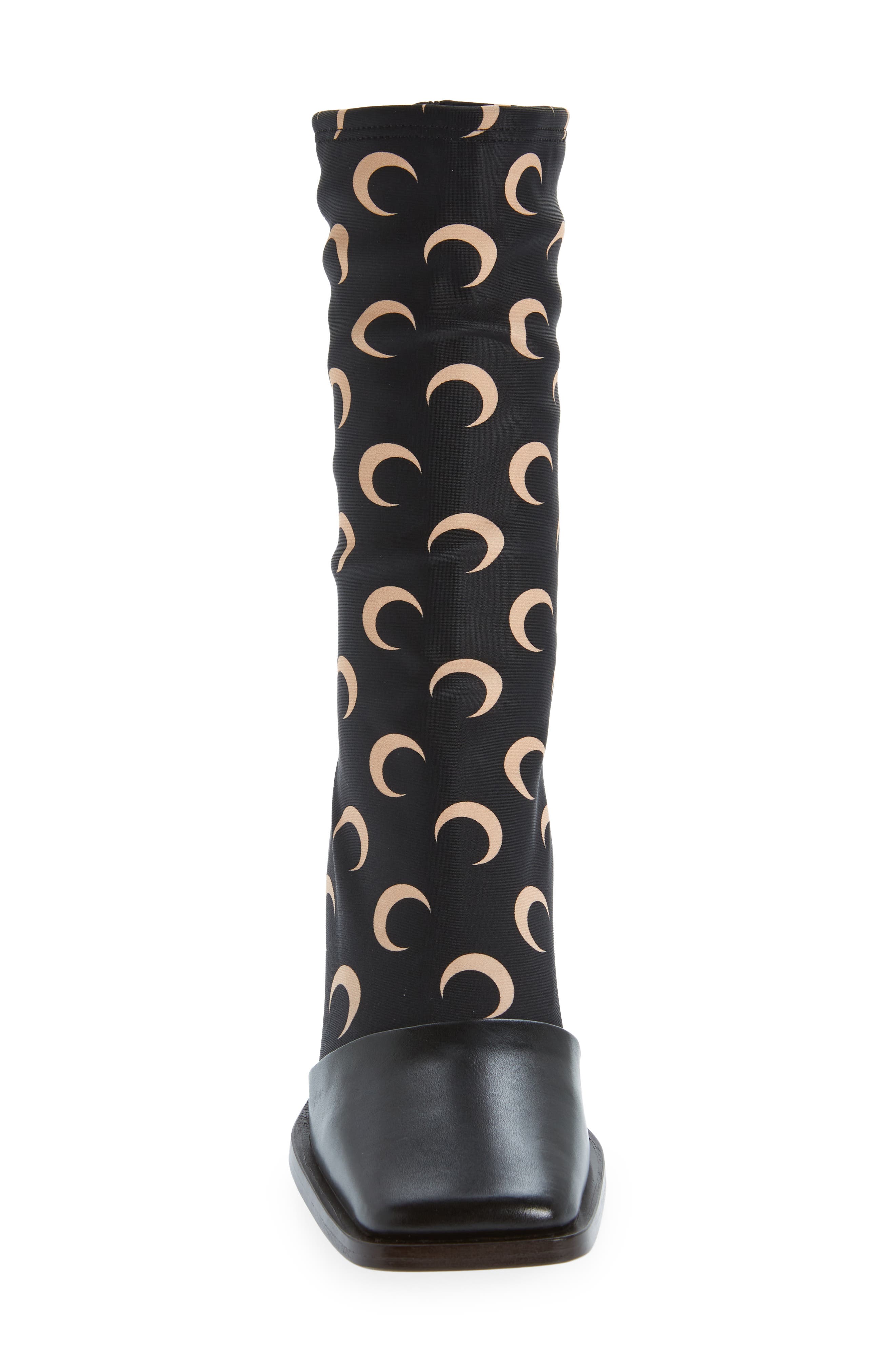 Marine Serre Crescent Moon Boot, Alternate, color, 