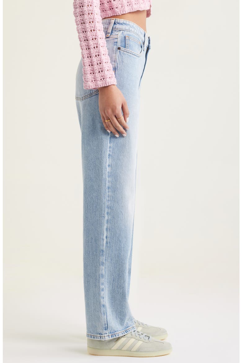 '90s High Waist Straight Leg Jeans, Alternate, color, RIVIERA WASH