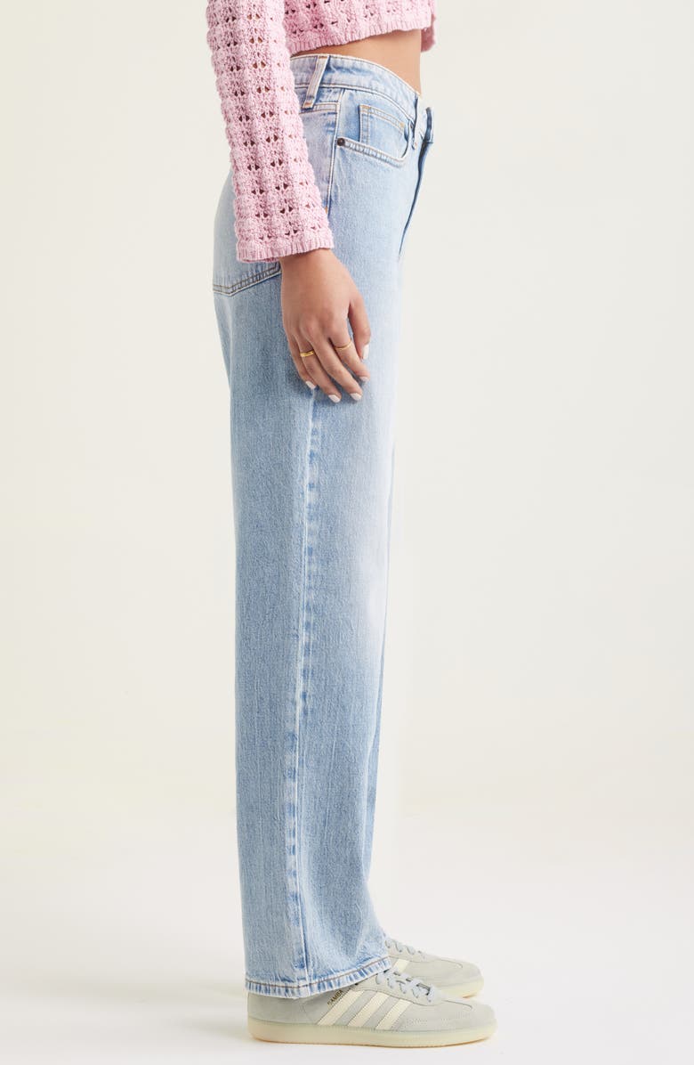 BP. '90s High Waist Straight Leg Jeans, Alternate, color, 